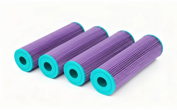 HF620-P-04P Platinum Purple Pool Filter - 4 Pack USA Made Replacement for Pentair 170102 Cartridge Replacement for FullFloXF C620