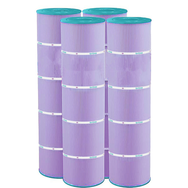 4 Pack HF7459-04 Platinum Purple Pool Filter Cartridge - Replacement for Pleatco PJAN85, Unicel C-7459, Filbur FC-0800, Jandy Industries CCL-340,CV 340