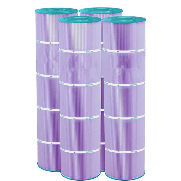 4 Pack HF7471-04P Platinum Purple Pool Filter Cartridge - Replacement for Pleatco PCC105, Unicel C-7471, Filbur FC-1977, Pentair Clean & Clear Plus 420