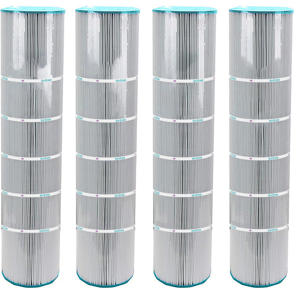 4 Pack HF7472-04 Advanced Pool Filter Cartridge - Replacement for Pleatco PCC130, Unicel C-7472, Filbur FC-1978 Pentair Clean & Clear Plus 520, Waterway Crystal Water 525