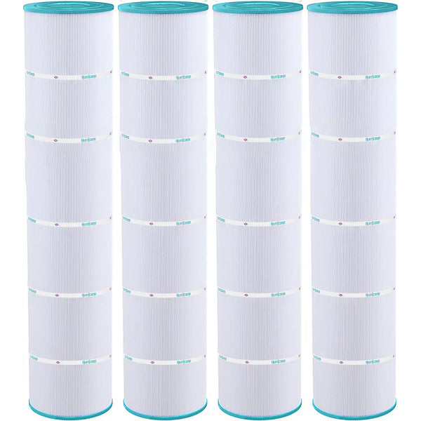 4 Pack HF7482-04 Advanced Pool Filter Cartridge - Replacement for Pleatco PJAN145, Unicel C-7482, Filbur FC-0820, Jandy Industries CL580, CV580